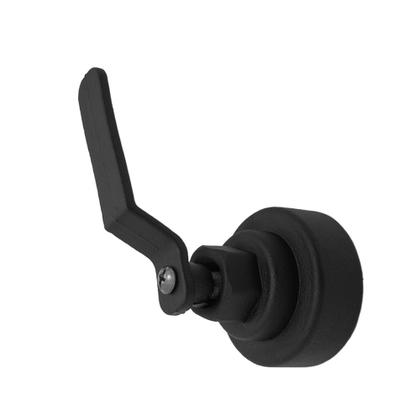 Imagem de Acabamento Registro Industrial Rustico Preto Fosco Padrão Deca Pressão e Gaveta Metal Luxo