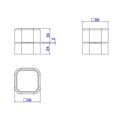 Imagem de Acabamento Registro Pressao Deca You 1/2 E 3/4 Black Matte - Deca