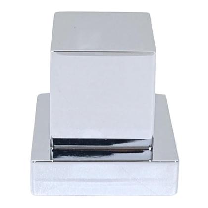 Imagem de Acabamento Registro Volante Quadrado P/ Docol Metal Cromado