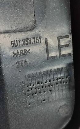Imagem de Acabamento Spoiler Lateral Dianteiro Saveiro Cross G5 2011 2012 2013 2014 2015 2016 Lado Esquerdo Sem Cinto Prata