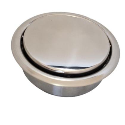Imagem de Acabamento Tampa Giratoria para Furo 20cm Em Aco Inox 304
