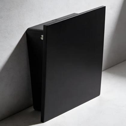 Imagem de Acabamento Válvula De Descarga base deca Hydra Max Docol Slim Preto Fosco
