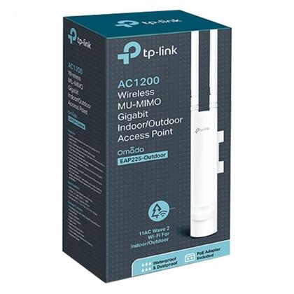 Imagem de Access point externo gigabit mu-mimo wireless ac1200 2.4gbz e 5ghz eap225-outdoor smb