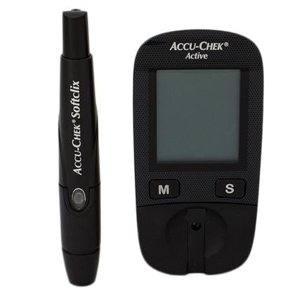 Imagem de Accu-Chek Active Kit Monitor de Glicemia com 1 Monitor + 10 Tiras Teste + 1 Lancetador + 10 Lancetas
