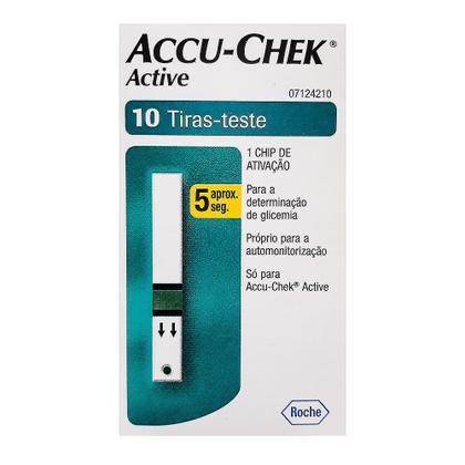 Imagem de Accu-Chek Active Tira Teste 10 Unidades