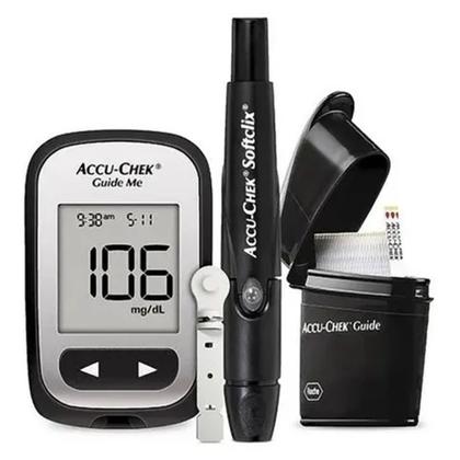 Imagem de Accu-Chek Guide Me Kit Monitor de Glicemia com 10 Tiras