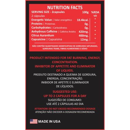 Imagem de Acelerador de metabolismo lipo charge 60 caps - anabolic labs