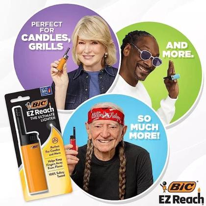 Imagem de Acendedor Bic Ez Reach The Ultimate Lighter Sortido