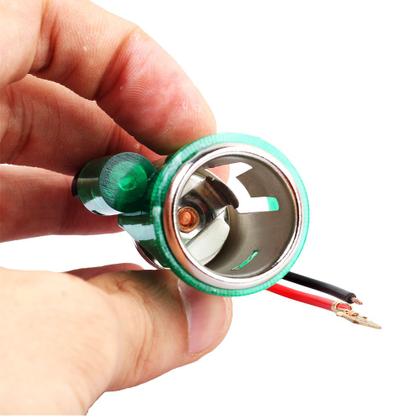 Imagem de Acendedor de Cigarro Veicular Universal com LED 12v Alta Durabilidade e Fácil Instalação 