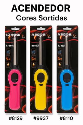 Imagem de Acendedor fogão C/ haste flexível recarregável Mod Aleatório