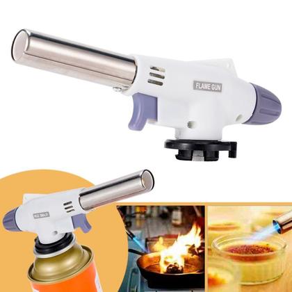 Imagem de Acendedor Maçarico Portátil Regulável Culinário Doméstico