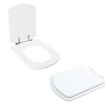 Imagem de Acento Sanitário Sanitário Poliester Acrilico Bali Branco para bacia Incepa