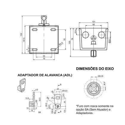 Imagem de Acessório Kit Peças p/ Chave de Motor Série600/800 MarGirius