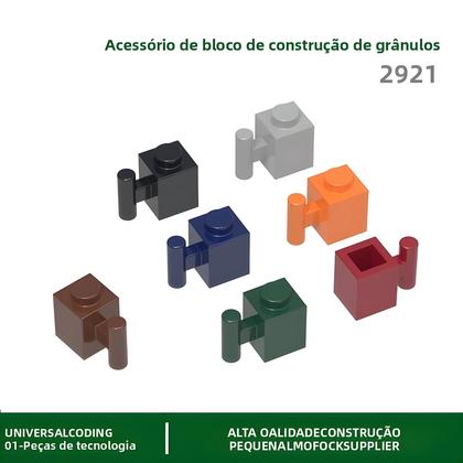 Imagem de Acessórios Coloridos 1x1 Com Barra De Suporte, 190 Peças Compatíveis Com Blocos De Montar DIY Para