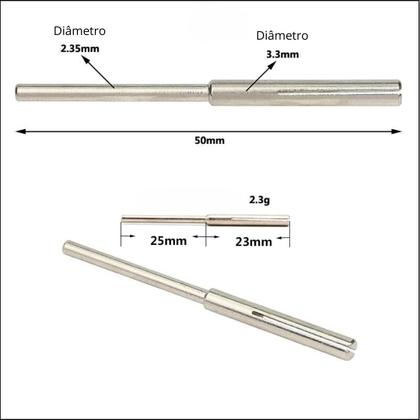 Imagem de Acessórios Disco Corte Serra Haste Micro Retifica microretífica motor suspensão compatível dremel beltec Microtek lixa insumos chicote bancada broca