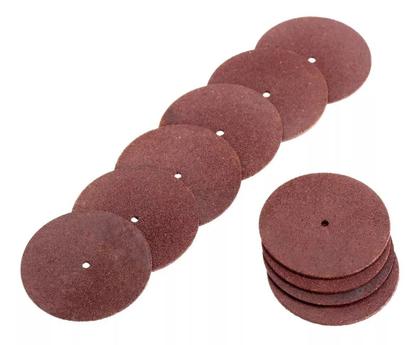 Imagem de Acessórios Disco Corte Serra Haste Micro Retifica microretífica motor suspensão compatível dremel beltec Microtek lixa insumos chicote bancada broca