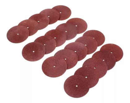 Imagem de Acessórios Disco Corte Serra Haste Micro Retifica microretífica motor suspensão compatível dremel beltec Microtek lixa insumos chicote bancada broca