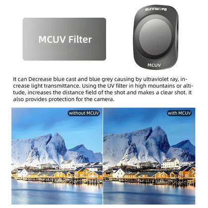 Imagem de Acessórios DJI Pocket 3 Osmo Gimbal Kit De Filtros Sunnylife NDPL CPL ND8 ND16 ND32 Conjunto De