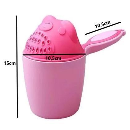 Imagem de Acessórios P/ Boneca Banheira Rosa + Regador e Bolsinha