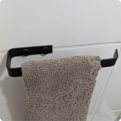 Imagem de Acessórios Para Banheiro 4 pç Toalheiro Duplo Supremo 60Cm