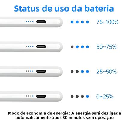 Imagem de Acessórios Para iPad Apple Pencil Com Rejeição De Palma E Display De Energia Para pro 11 12.9 Air