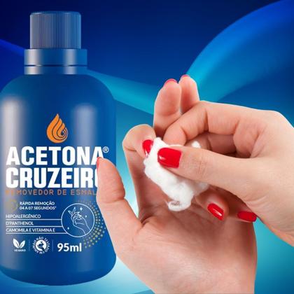 Imagem de Acetona Removedor de Esmalte Cruzeiro ORIGINAL 95ml