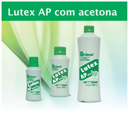 Imagem de Acetona Removedor De Esmaltes Lutex 500Ml - 5Cinco
