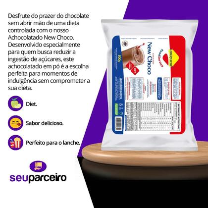 Imagem de Achocolatado Diet New Choco - Lowçúcar Refil 500g