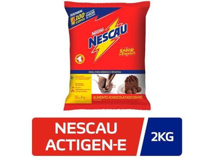 Imagem de Achocolatado em Pó Nestle Nescau Chocolate Pacote 2kg
