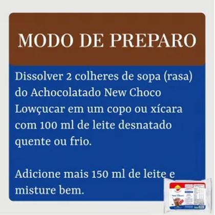 Imagem de Achocolatado New Choco Lowçucar Refil 500G