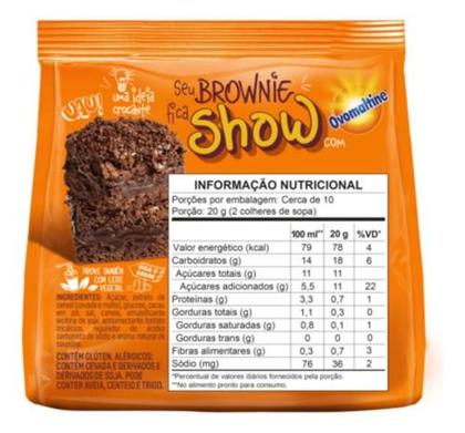 Imagem de Achocolatado Ovomaltine Flocos Crocantes Pcte 190g