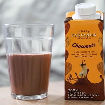 Imagem de Achocolatado Vegano Choconuts  A Tal da Castanha Kit com 12