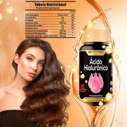 Imagem de Acido hialuronico 30caps hf suplements