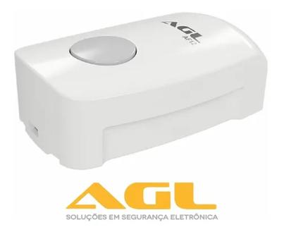 Imagem de Acionador Botoeira Agl AF12CR Para Fechadura Elétrica Controle Remoto 1510