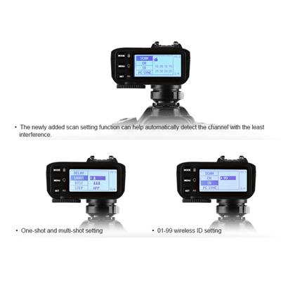 Imagem de Acionador de flash sem fio Godox X2T-C TTL para Canon EOS