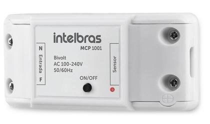 Imagem de Acionador de Portão Wi-Fi Compatível com Alexa MCP 1001 Branco Intelbras