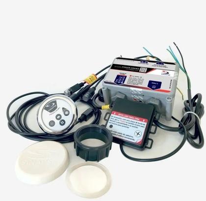 Imagem de Acionador finger cromo 220v sensor nivel geracao sinapse