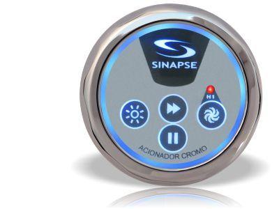 Imagem de Acionador finger cromo 220v sensor nivel geracao sinapse