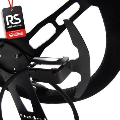 Imagem de Acionador Tipo Borboleta New Step Lotse Preto De 2 Polos