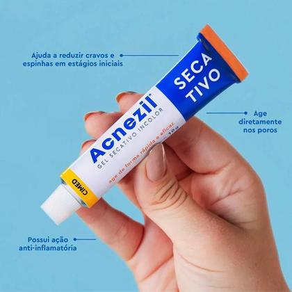Imagem de Acnezil Gel Secativo para Espinhas 10g - Cimed