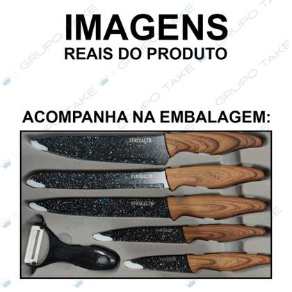 Imagem de Aço inoxidável facas de cozinha conjunto ferramentas forjada faca de cozinha tesoura descascador de cerâmica chef slicer