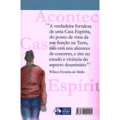 Imagem de Aconteceu na Casa Espírita - ALLAN KARDEC