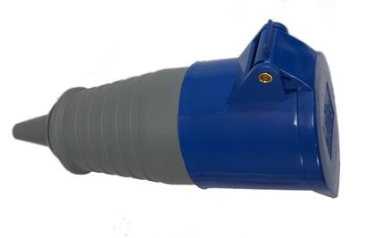 Imagem de Acoplamento Extensão Industrial  3p+t 32a 220v Azul