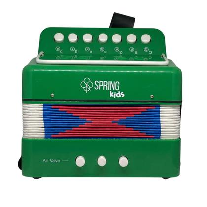 Imagem de Acordeon sanfona spring spk-73v infantil verde