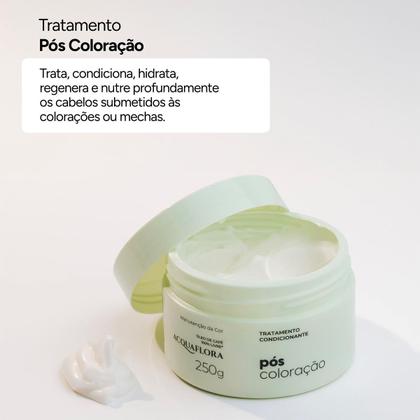 Imagem de Acquaflora - Kit Pós Coloração - Shampoo, Condicionador e Mascara