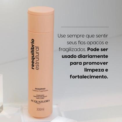 Imagem de Acquaflora Reequilibrio estrutural Kit Shampoo+Condicionador