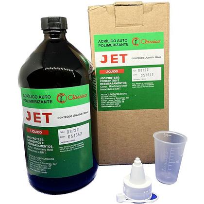 Imagem de Acrílico Liquido 500ml Odonto Prótese reparos gerais Resina