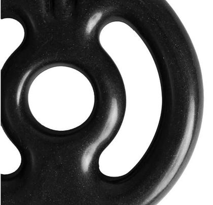 Imagem de Acte, Anilha Emborrachada S23 1Kg - Preto
