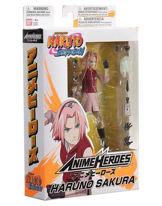 Imagem de Action Figure 17Cm Sakura Haruno Anime Heroes Bandai F0073-6