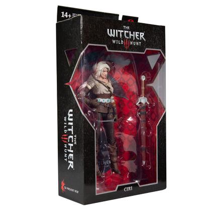 Imagem de Action Figure Ciri - Cirilla Fiona Elen Riannon - The Witcher 3 Wild Hunt - McFarlane Toys